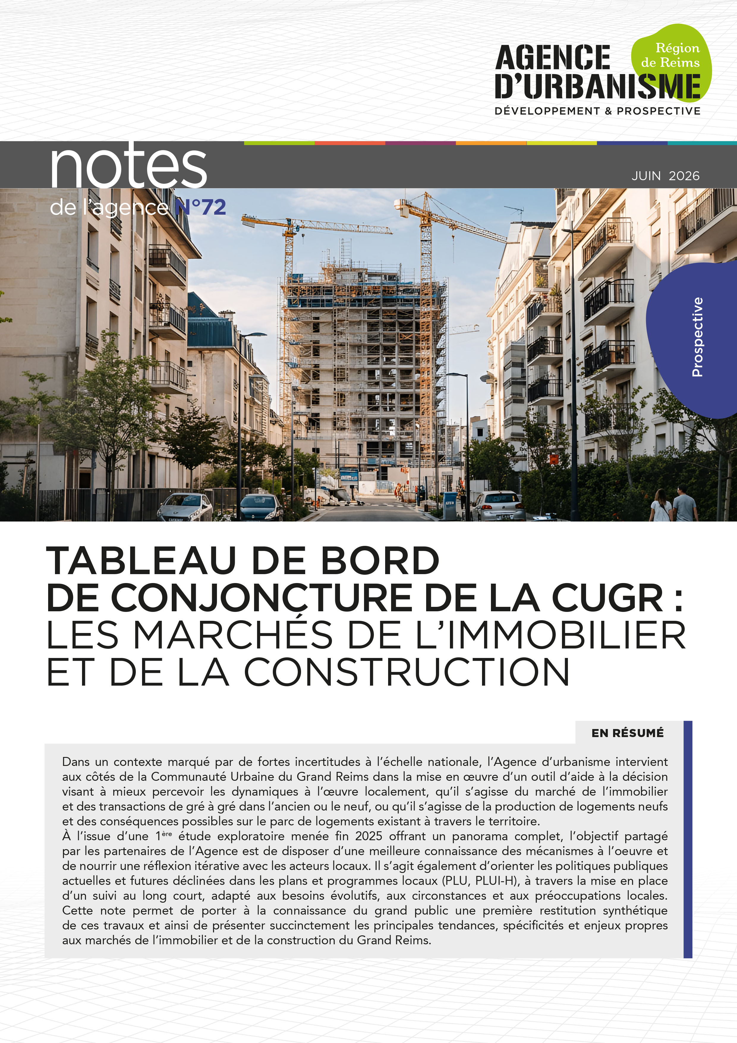 Note 72 : Les marchés de l'immobilier et de la construction