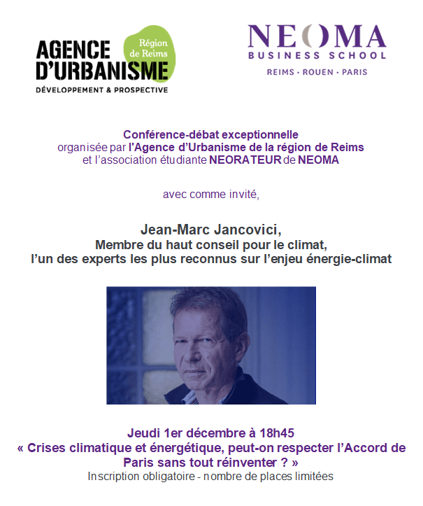 Conférence Jean-Marc JANCOVICI 01/12/2022 