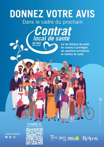 Enquête Contrat Local de Santé de Reims 2023