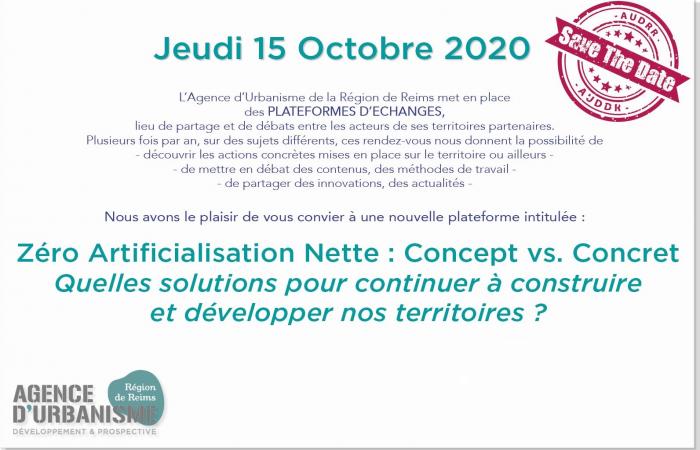15/10/2020 Webinaire Zéro Artificialisation Nette : Concept vs. Concret