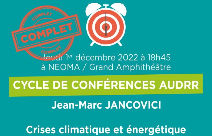 Conférence Jean-Marc Jancovici 01/12/22